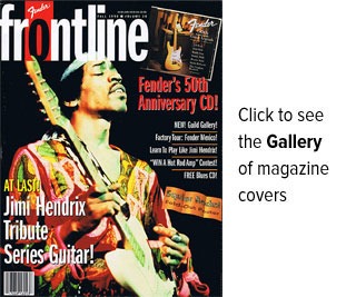 Frontline Magazine cover with Jimi Hendrix