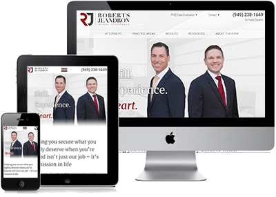 Roberts Jeandron Law Website