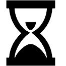 Hourglass icon