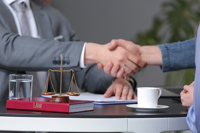 lawyer & client
