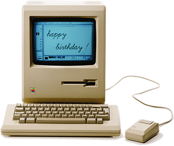 Mac Classic computer